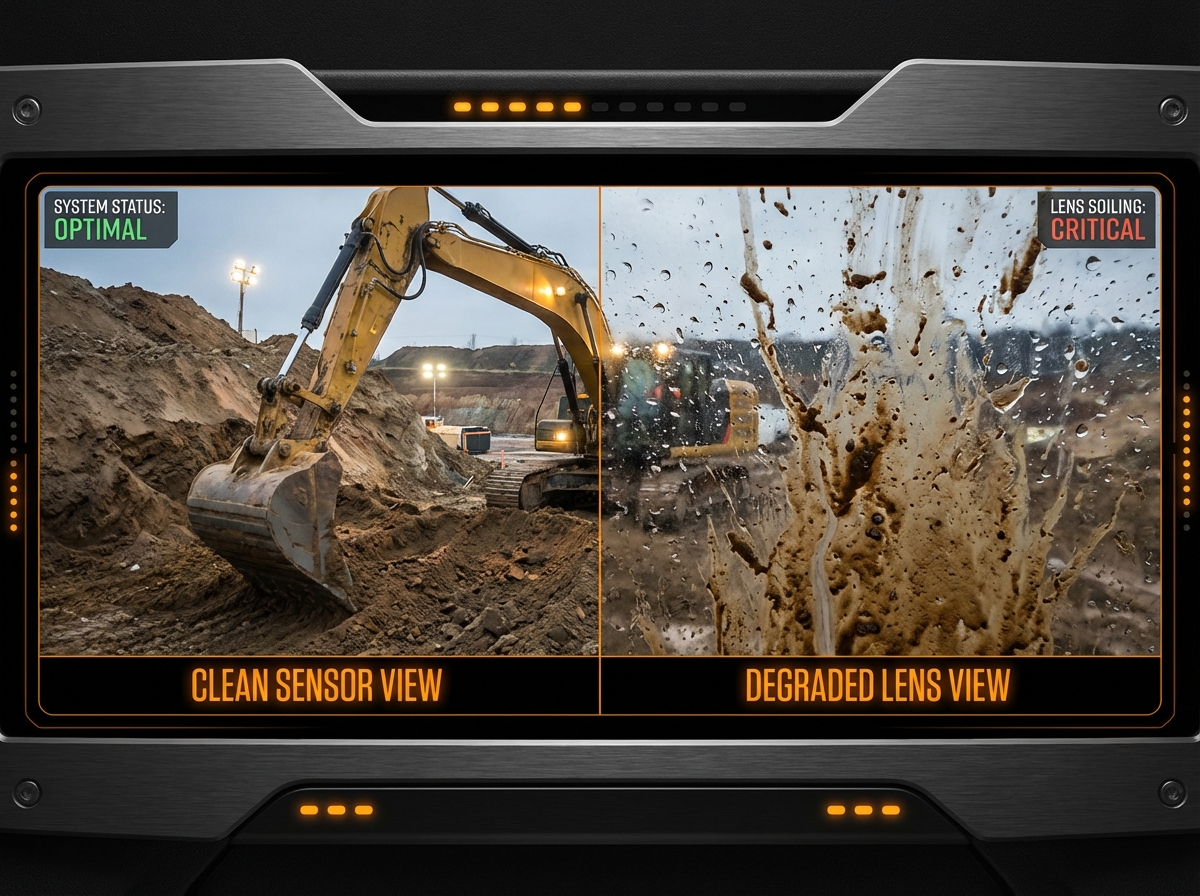 Camera Lens Soiling Simulation